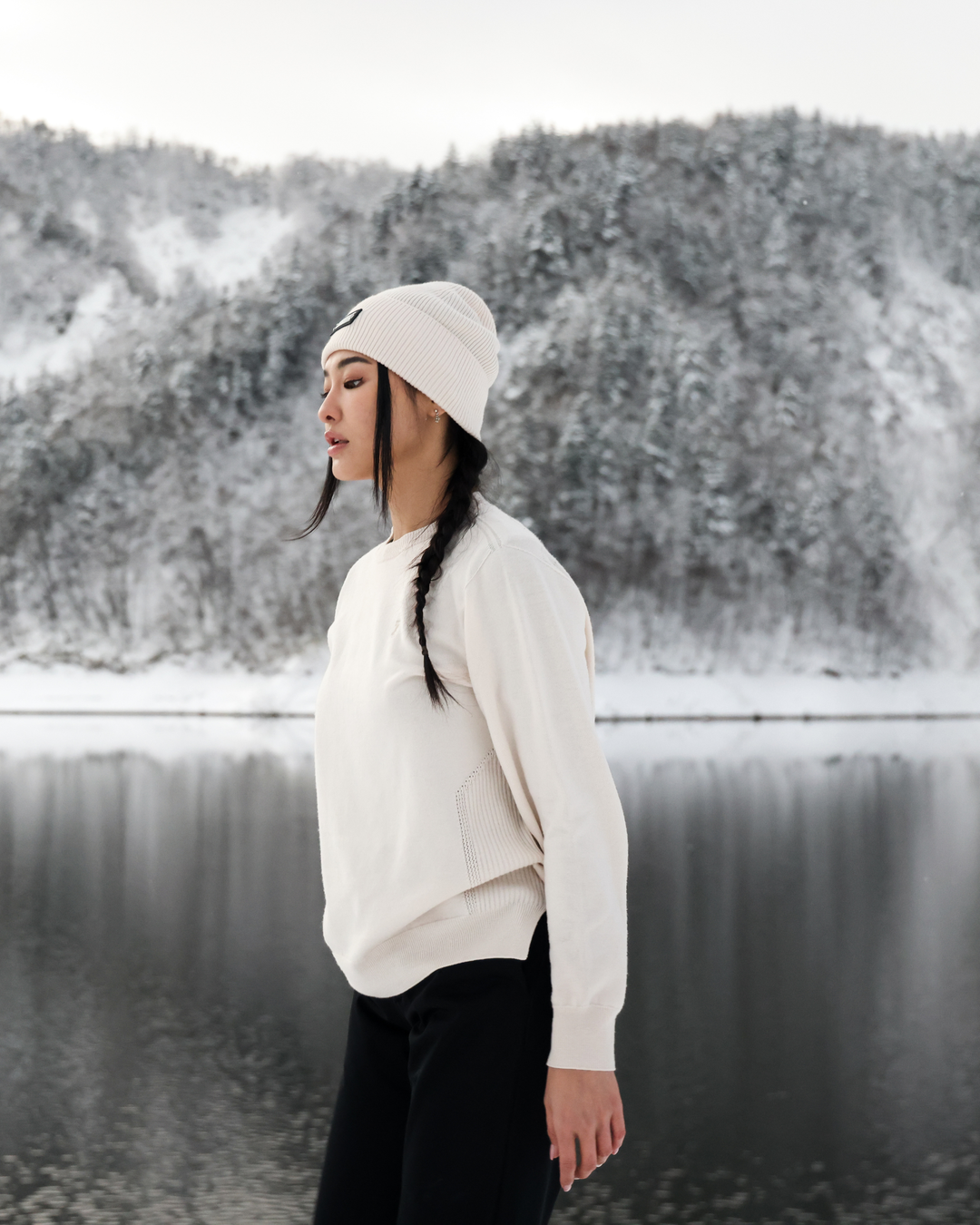 メリノウール100%セーター