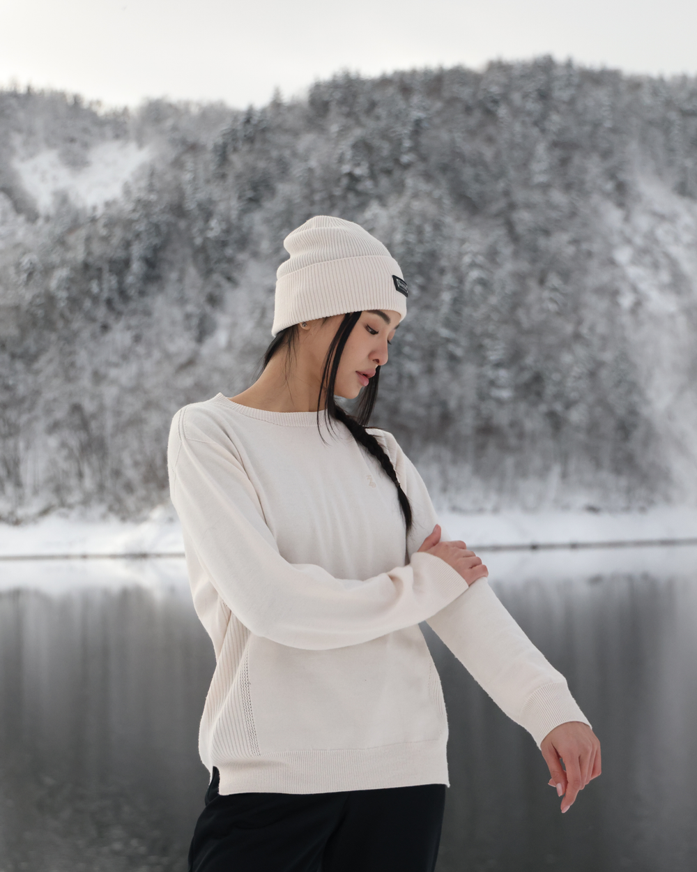 メリノウール100%セーター