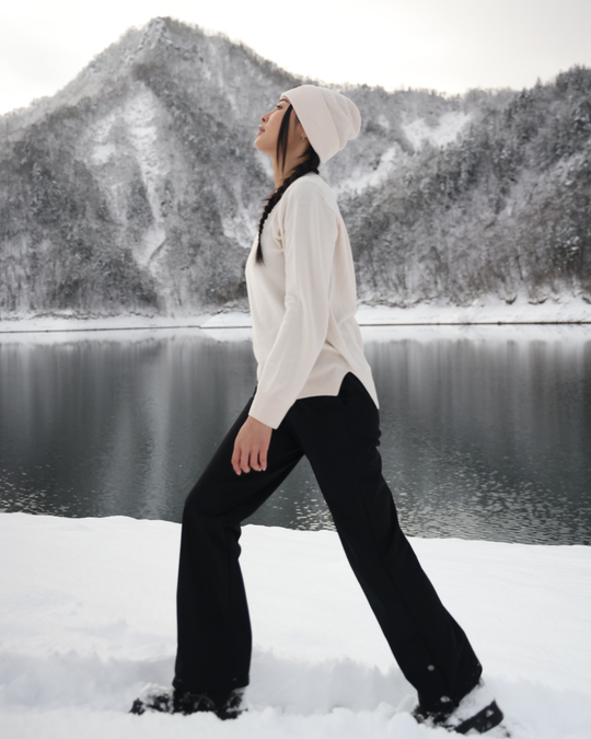 メリノウール100%セーター