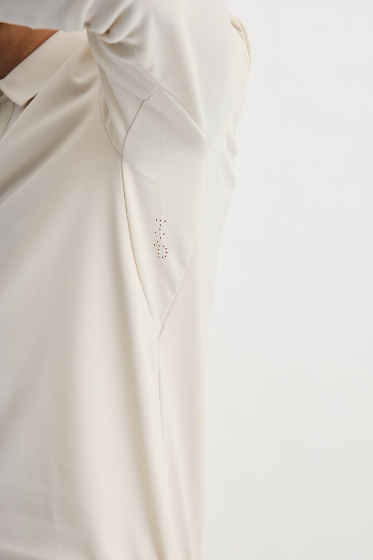 Infinite Glide Polo | Long Sleeves - Men - Beige - Image 8