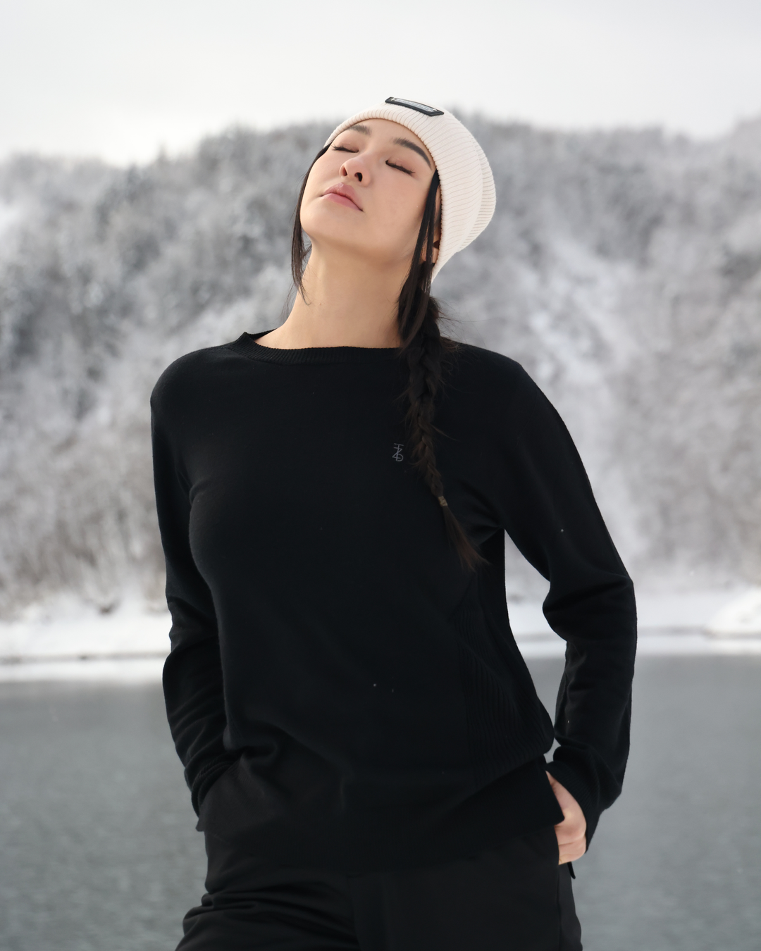 メリノウール100%セーター