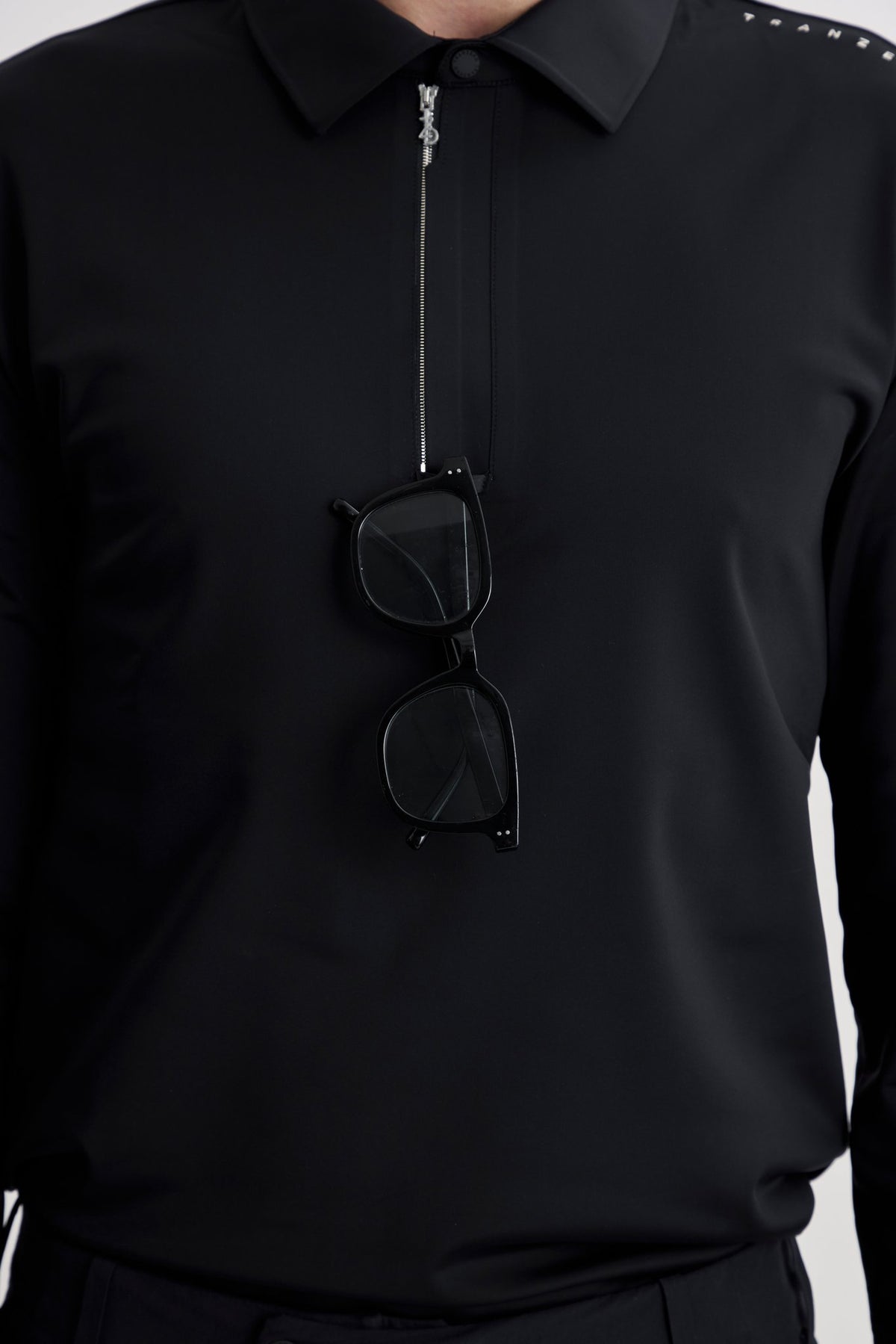 Drift Polo | Long Sleeves - Men - Black - Image 10