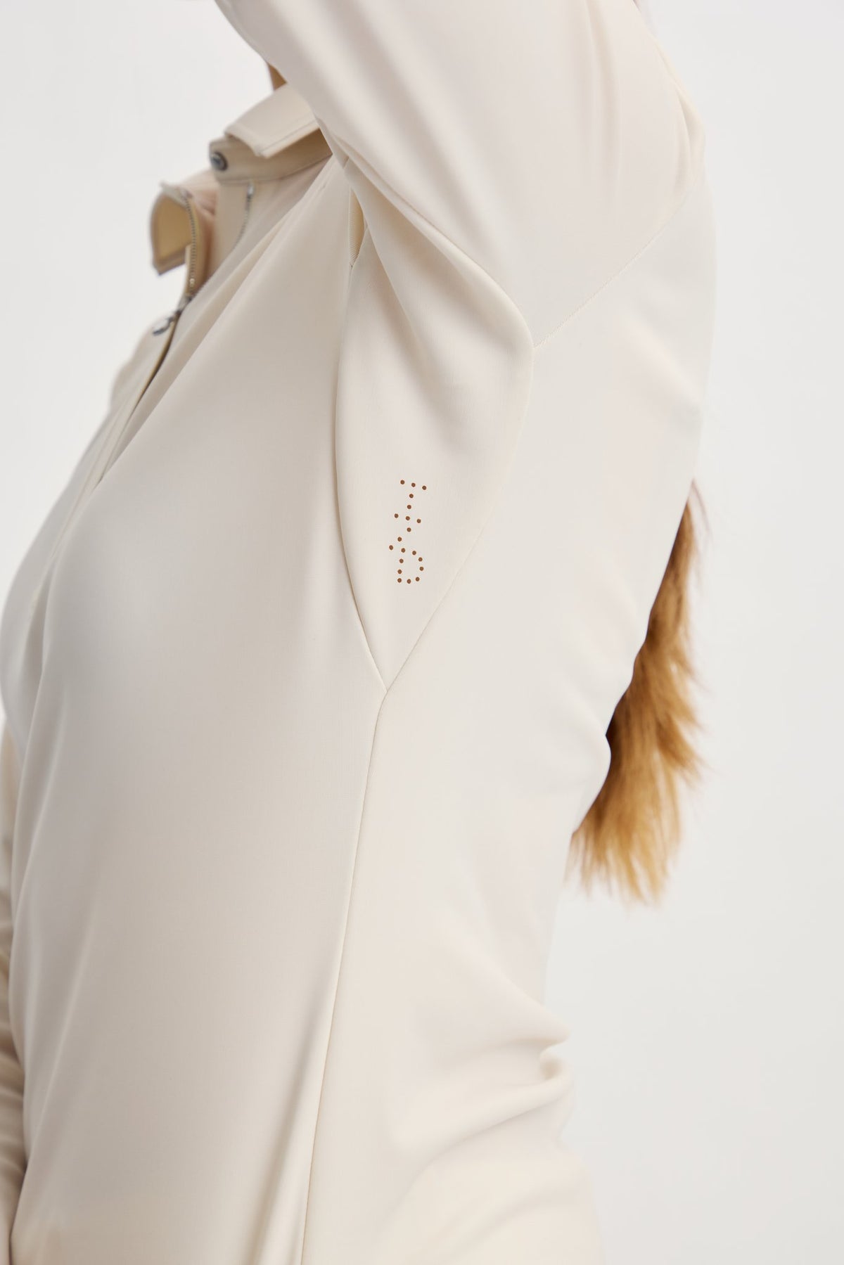 Drift Polo | Long Sleeves - Women - Beige - Image 19