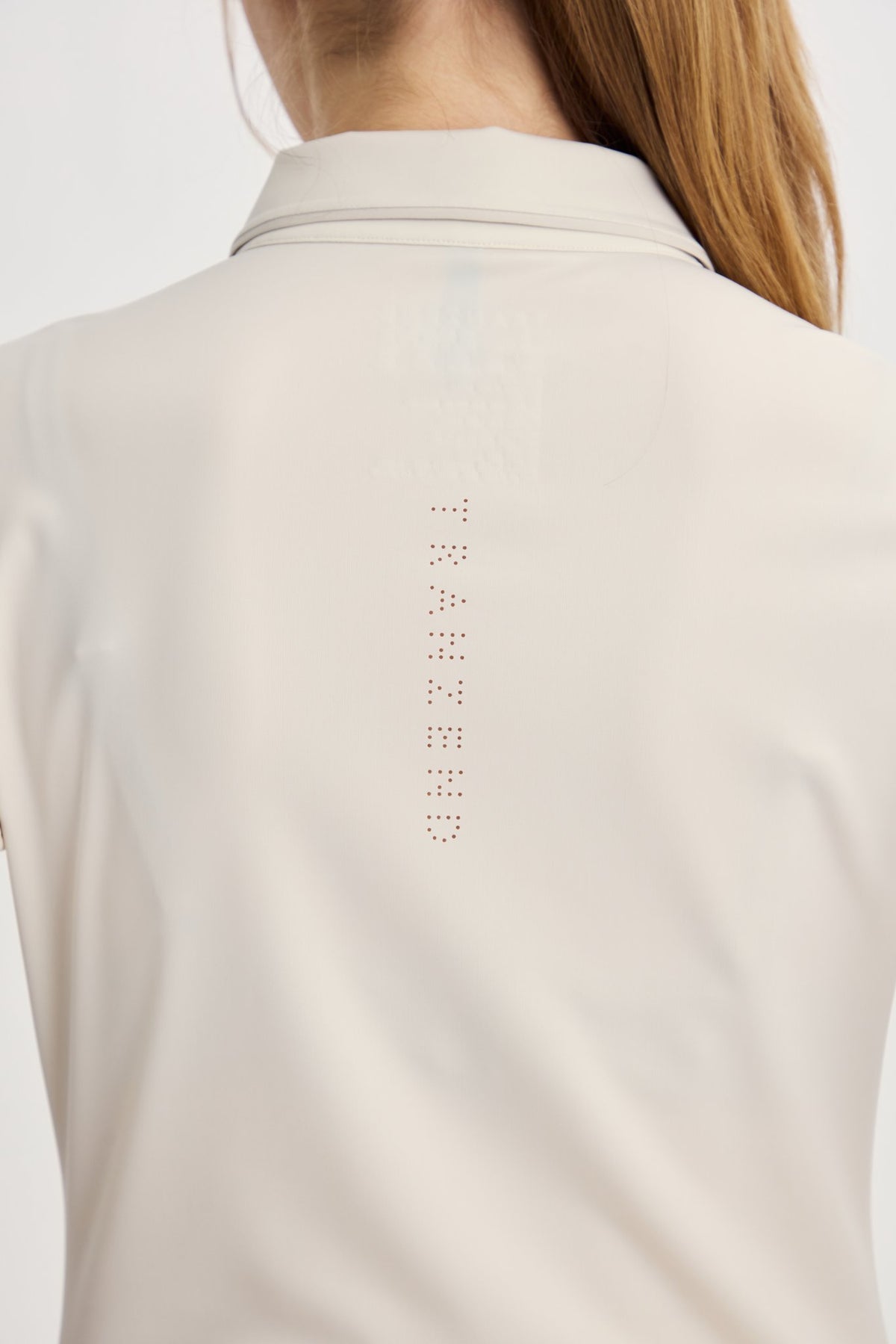 Drift Polo | Long Sleeves - Women - Beige - Image 20