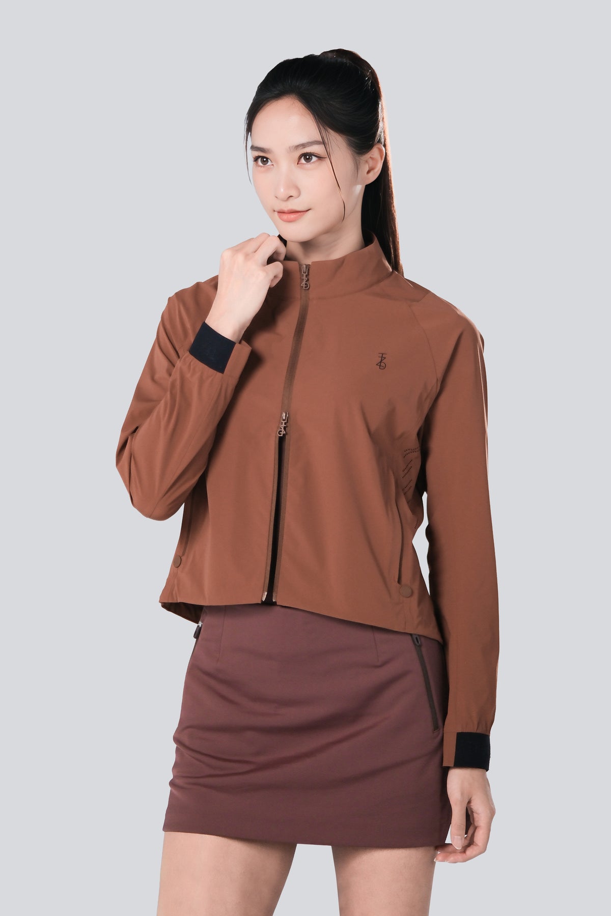 Ice Glaze Jacket - Women - Brown - Cover