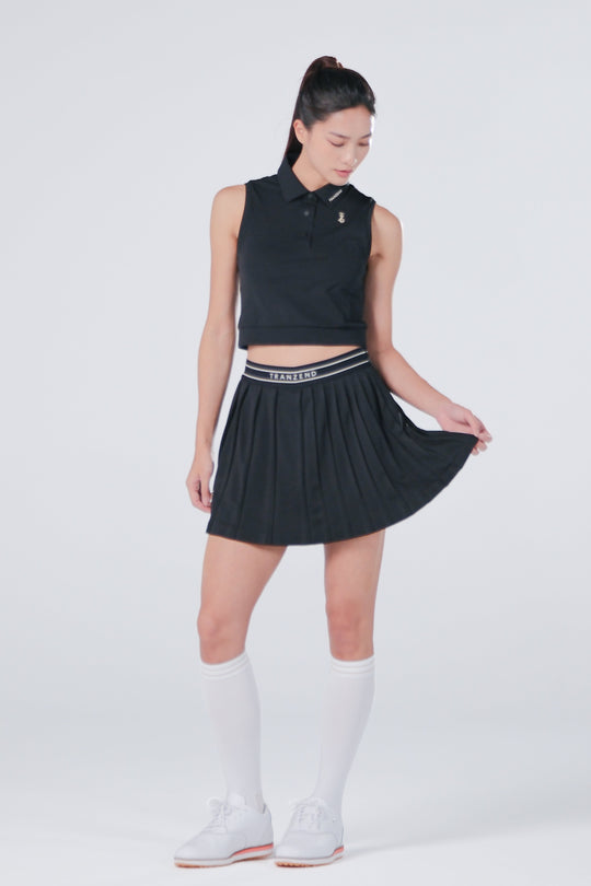Drift Pleated Skirt - Women - Beige - Variant Color Black - Cover.jpg