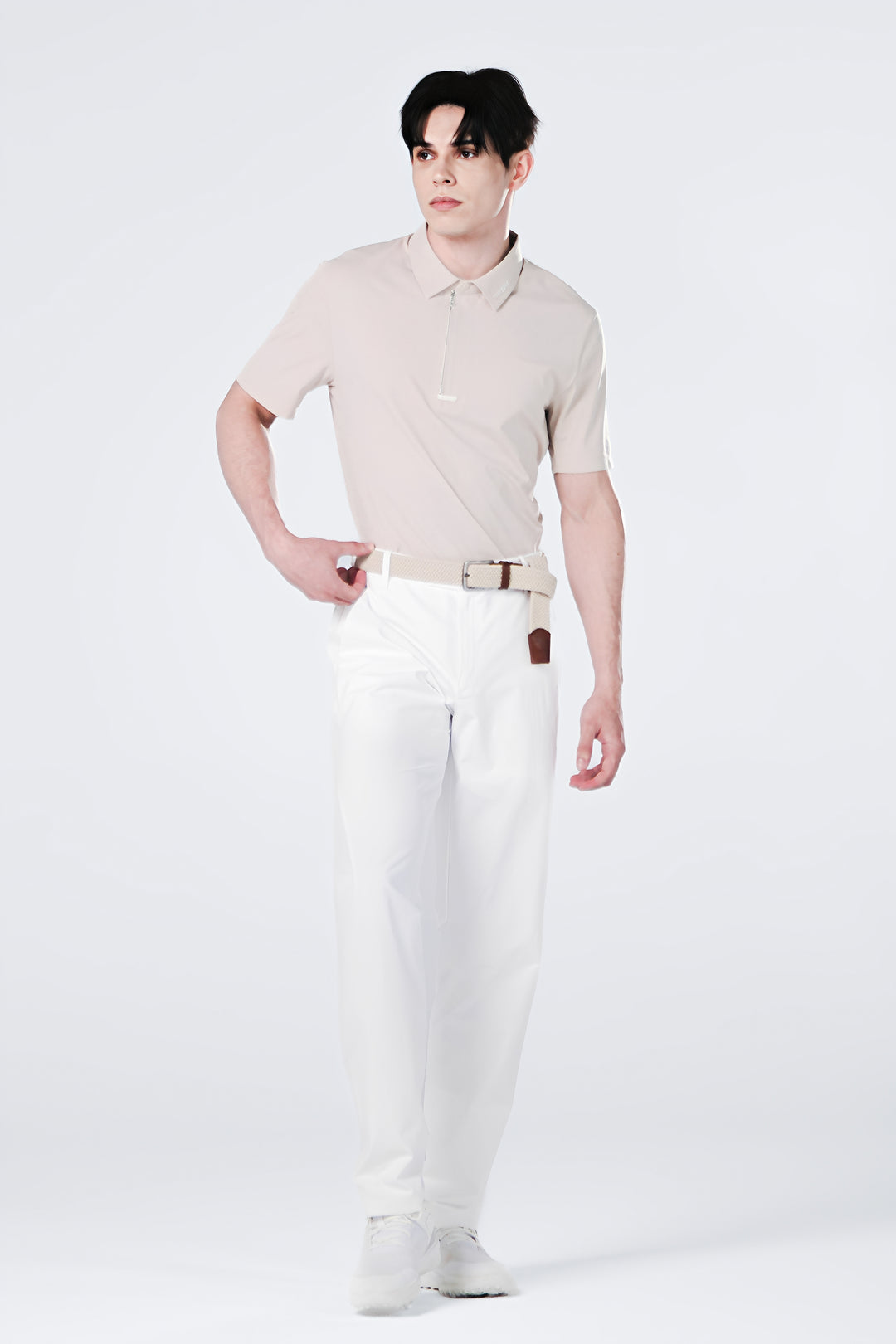 Drift Polo | Short Sleeves - Men - Beige - Cover 首圖變清晰.jpg