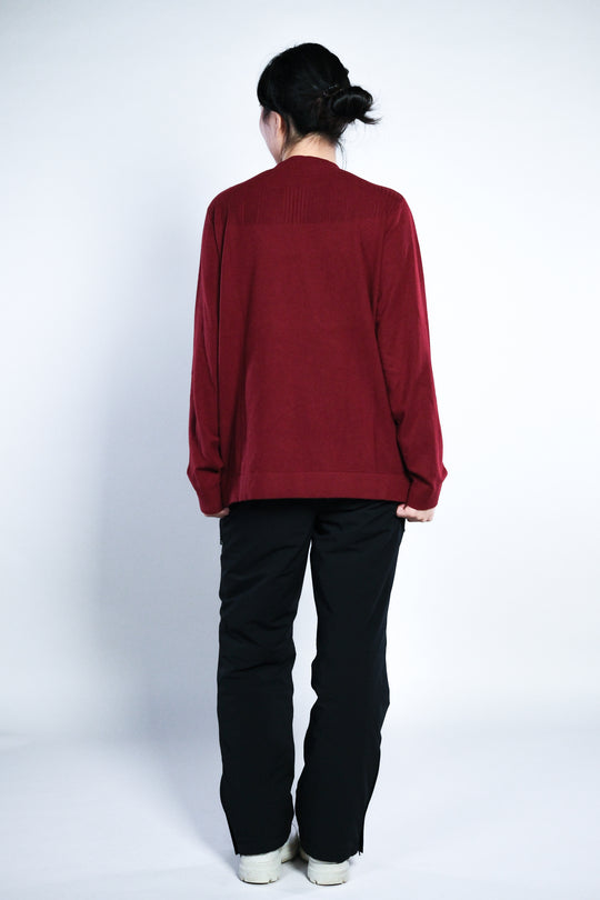 Vネック ウールブレンド セーター - メンズ