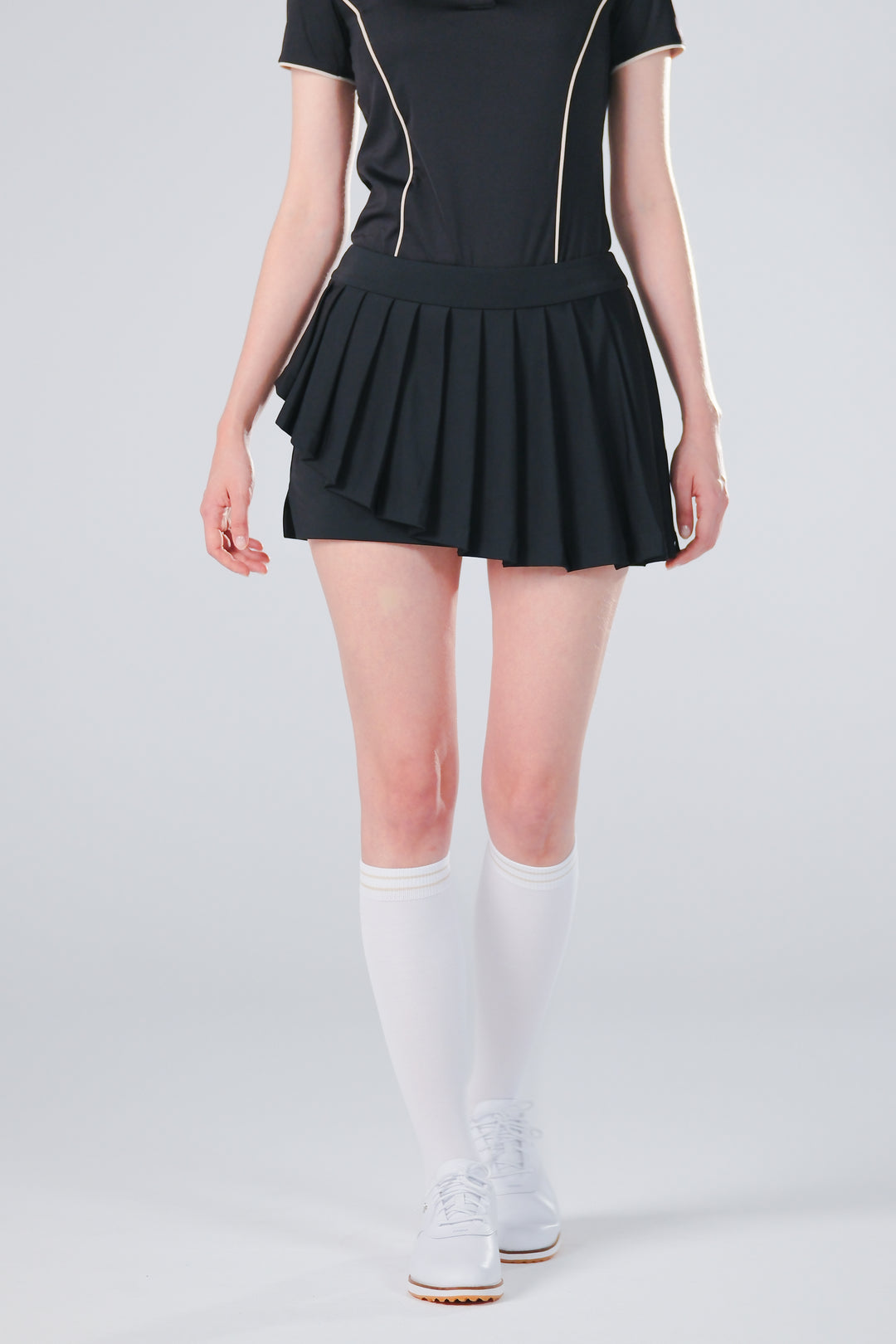 Ice Glaze Convertible Skirt - Women - Black - DSCF5764.jpg