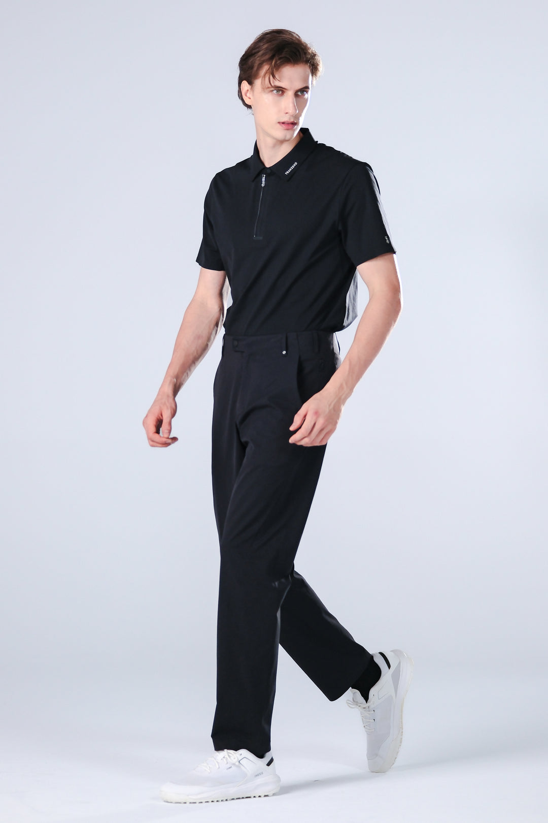 Drift Polo | Short Sleeves - Men - Black - DSCF5981.jpg