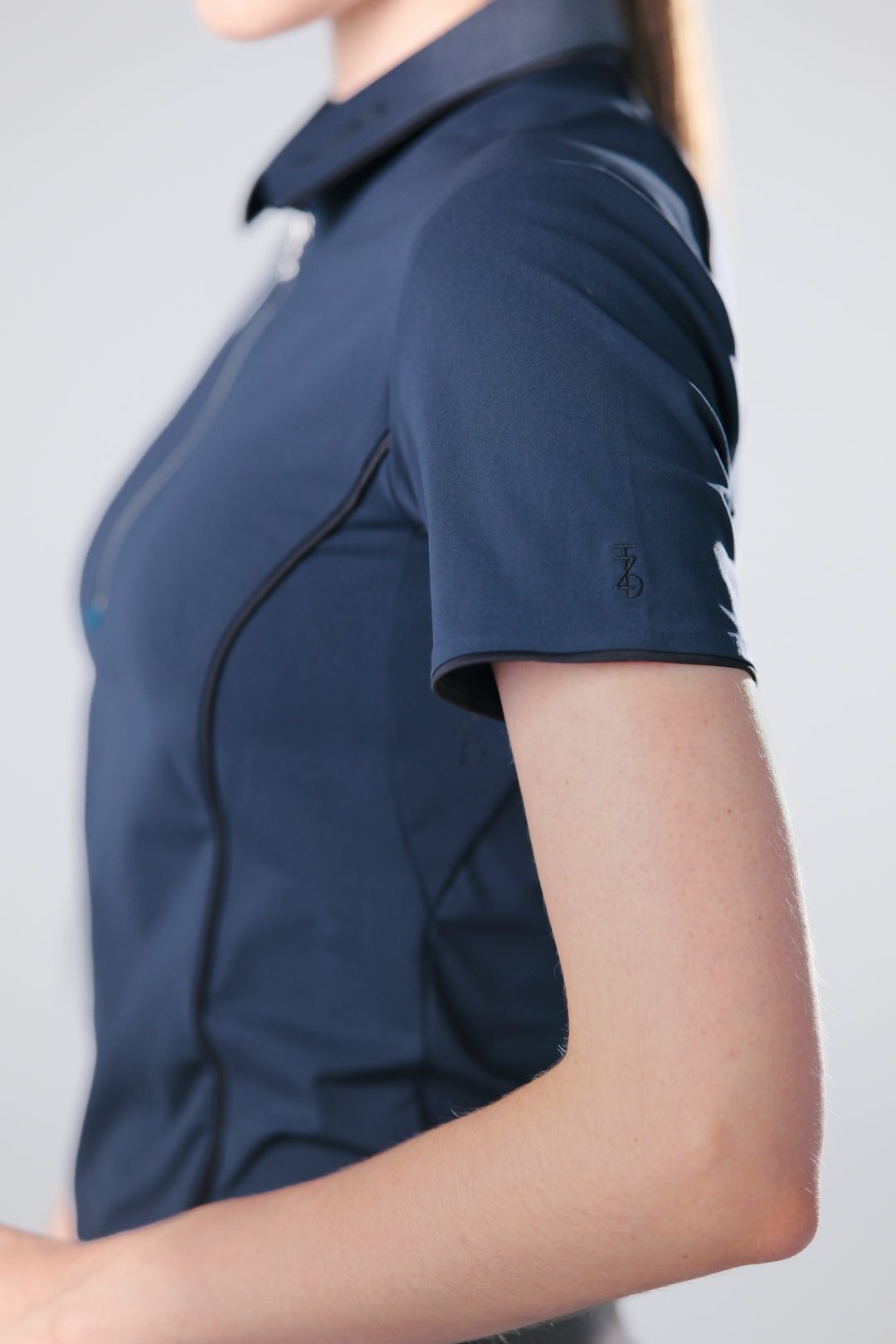 Drift Polo | Short Sleeves - Women - Navy - DSCF6676.jpg