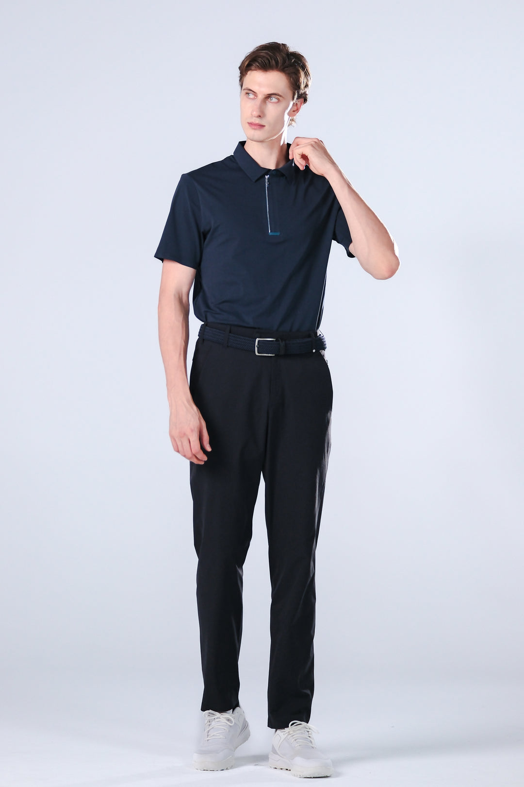 Drift Polo | Short Sleeves - Men - Navy - DSCF6723.jpg