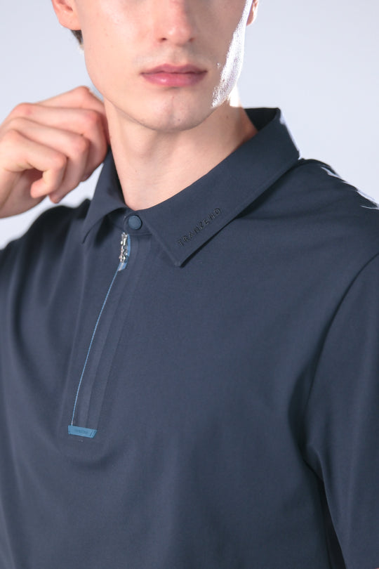 Drift Polo | Short Sleeves - Men - Navy - DSCF6750.jpg
