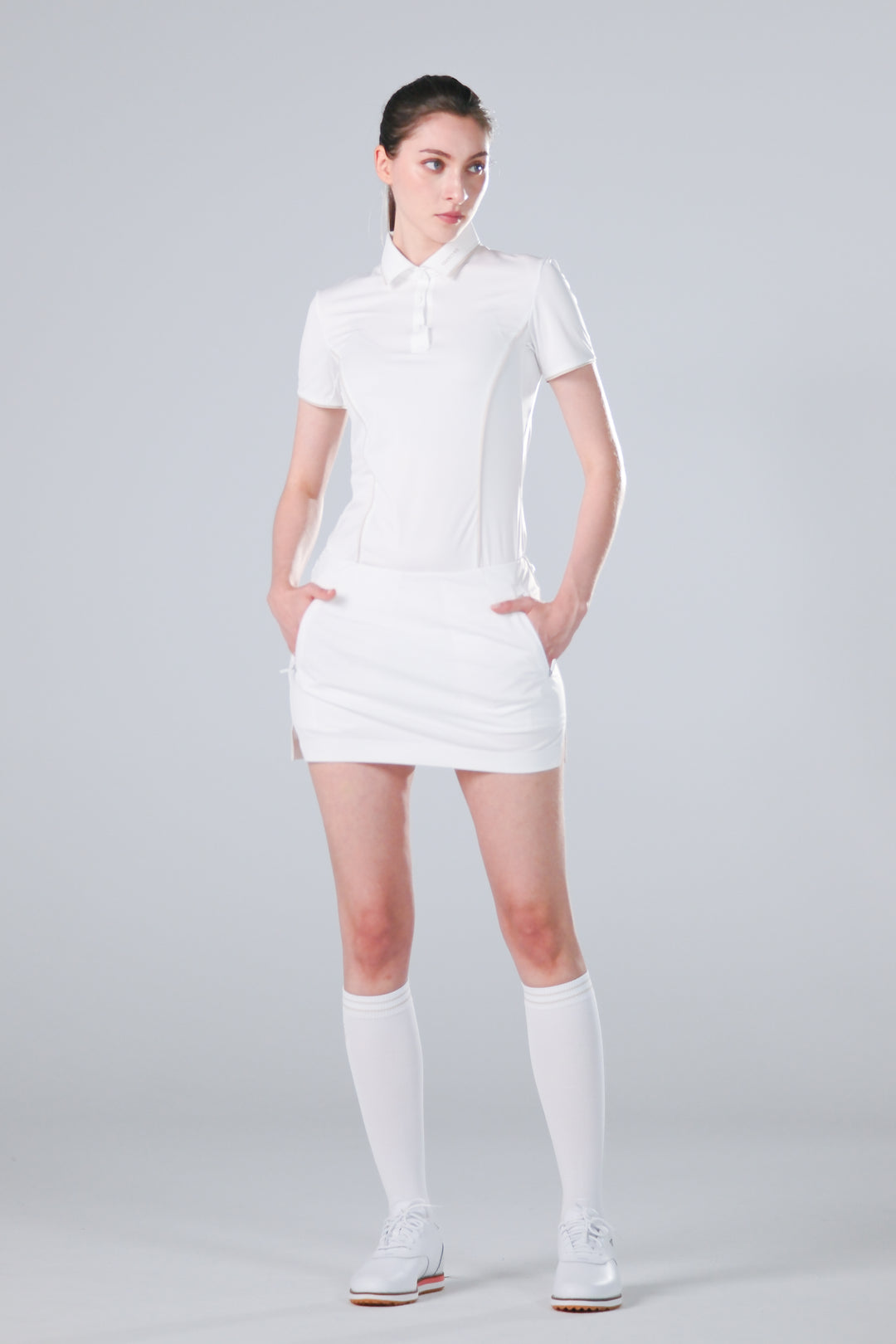 Ice Glaze Convertible Skirt - Women - White - DSCF7697.jpg