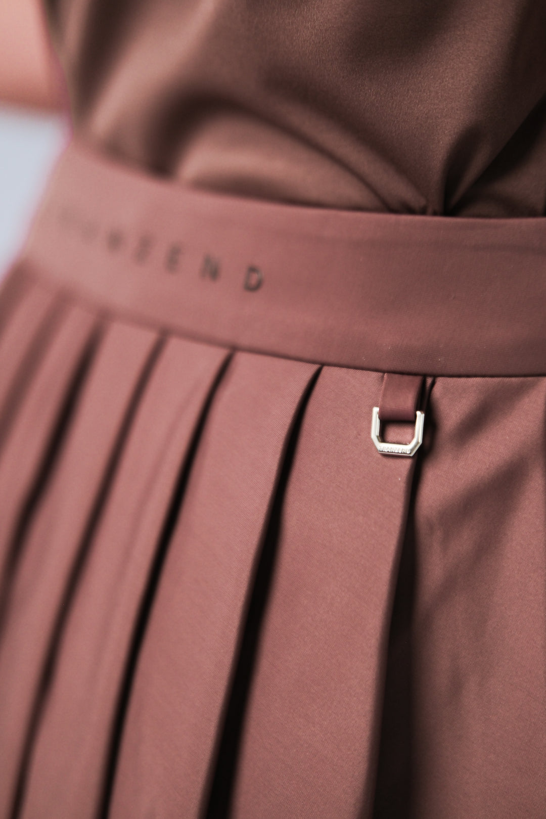 Ice Glaze Convertible Skirt - Women - Brown - DSCF8431.jpg