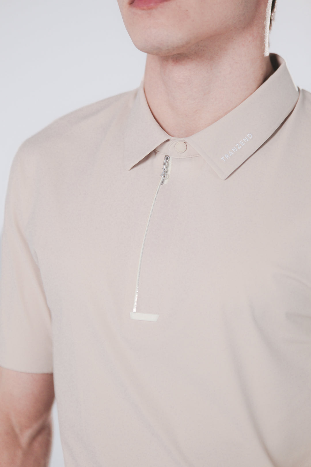 Drift Polo | Short Sleeves - Men - Beige - DSCF8564.jpg