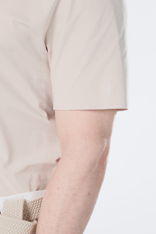 Drift Polo | Short Sleeves - Men - Beige - DSCF8571.jpg