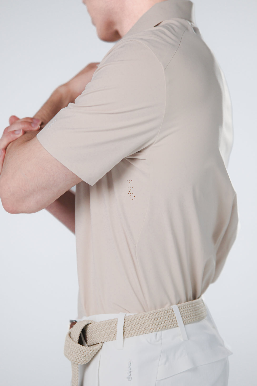 Drift Polo | Short Sleeves - Men - Beige - DSCF8600.jpg
