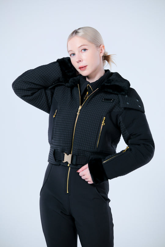 Cropped Ski Jacket - Women