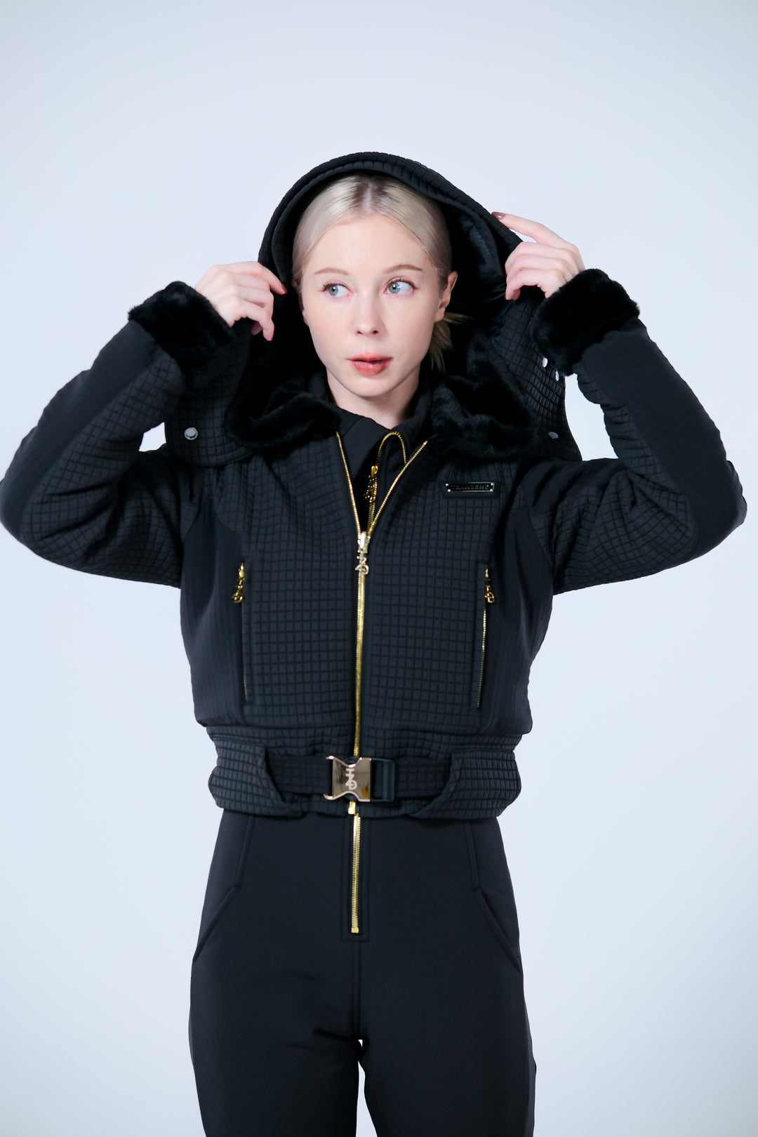 Cropped Ski Jacket - Women