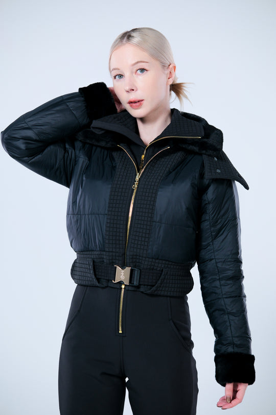 Cropped Ski Jacket - Women