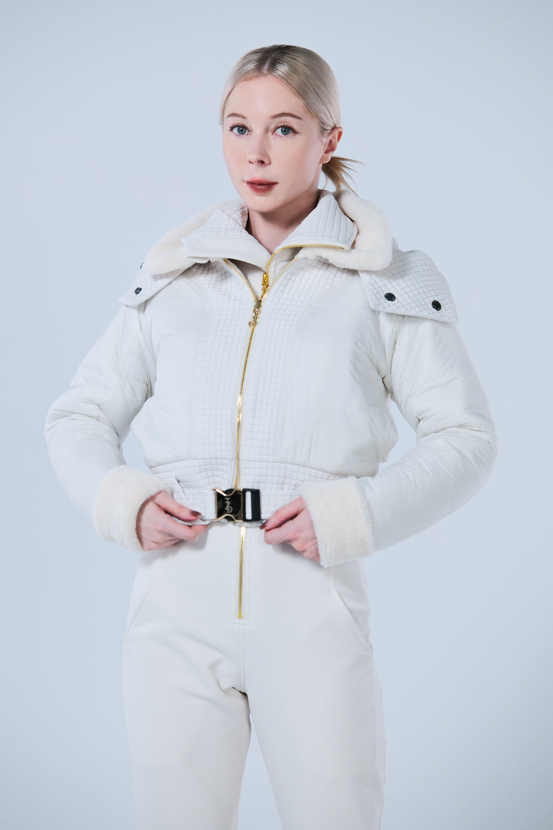 Cropped Ski Jacket - Women