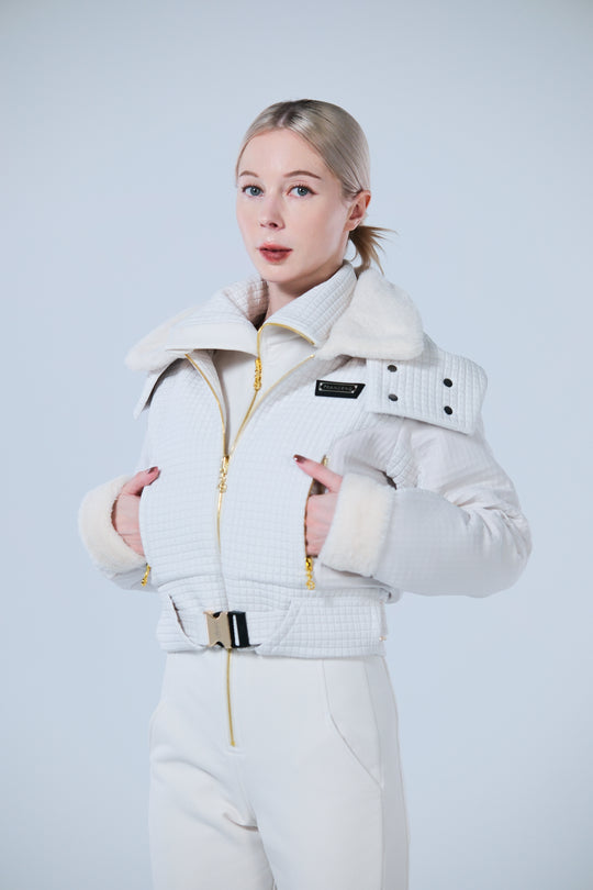 Cropped Ski Jacket - Women