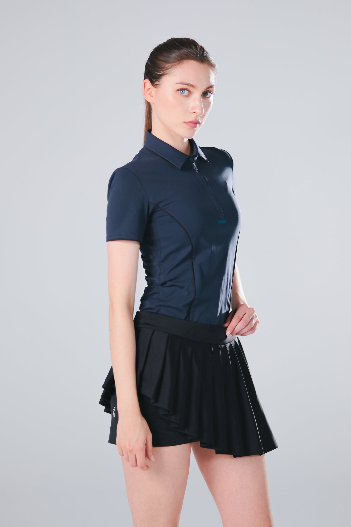 Drift Polo | Short Sleeves - Women - Navy - Cover