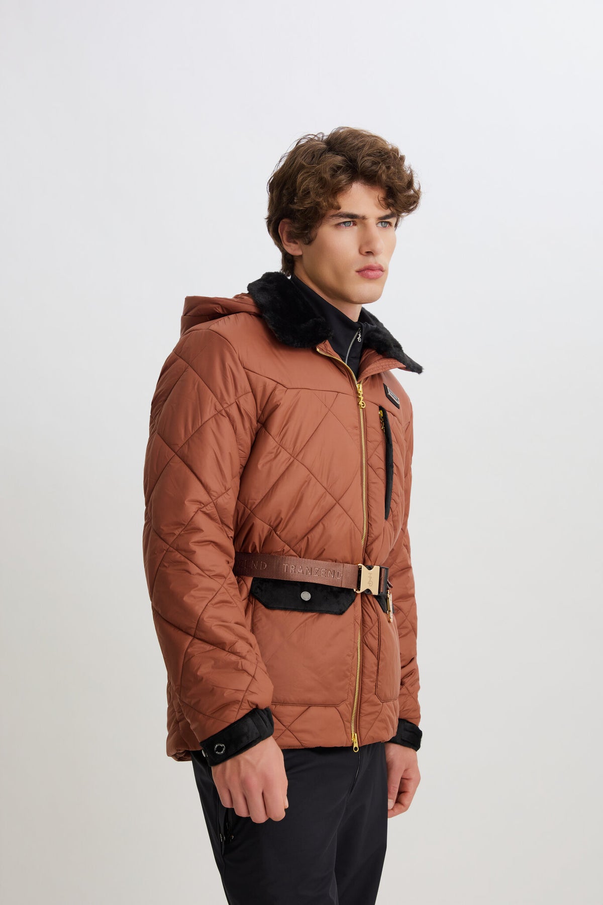 Alpine Puffer Jacket - Brown - Men - Image 5