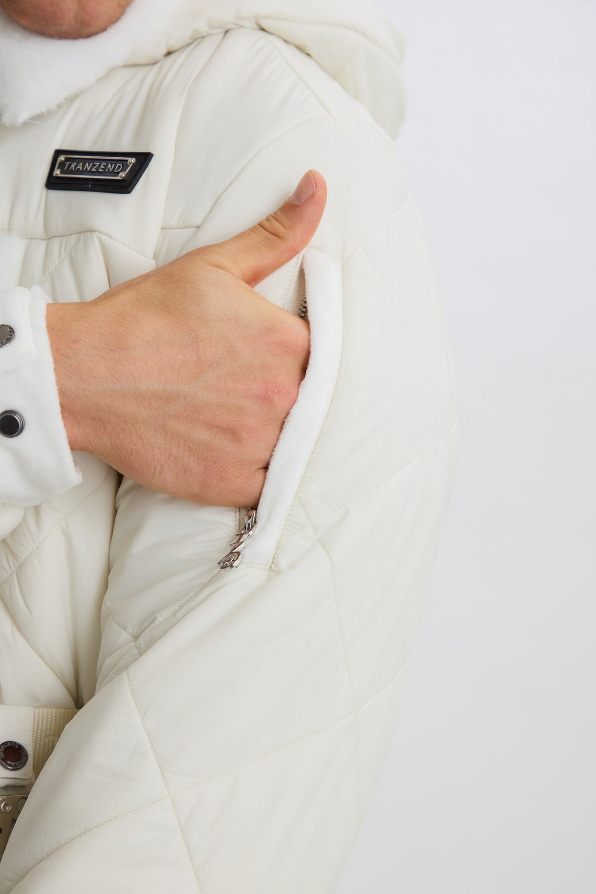 Alpine Puffer Jacket - White - Men - Image 10