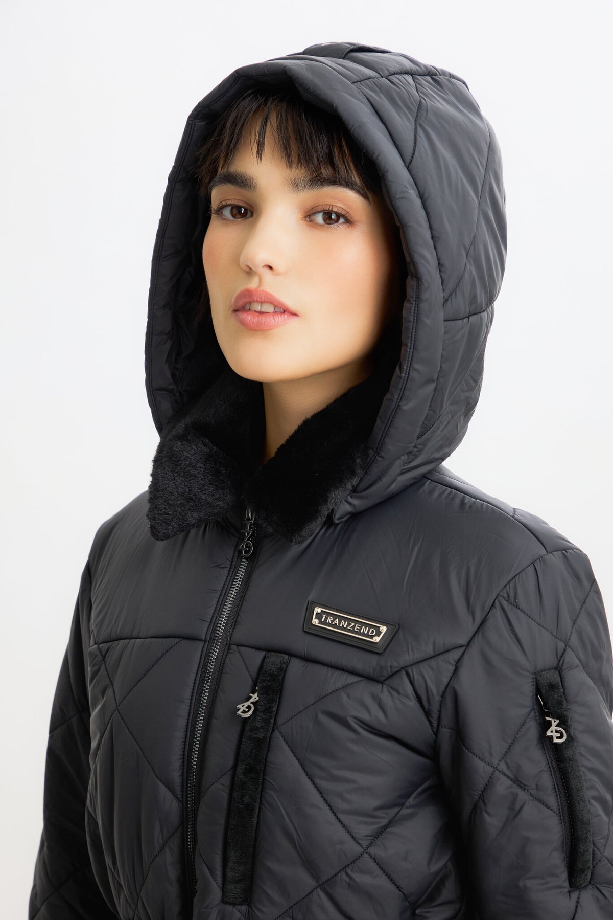 Alpine Puffer Jacket - Black - Women - Second Image