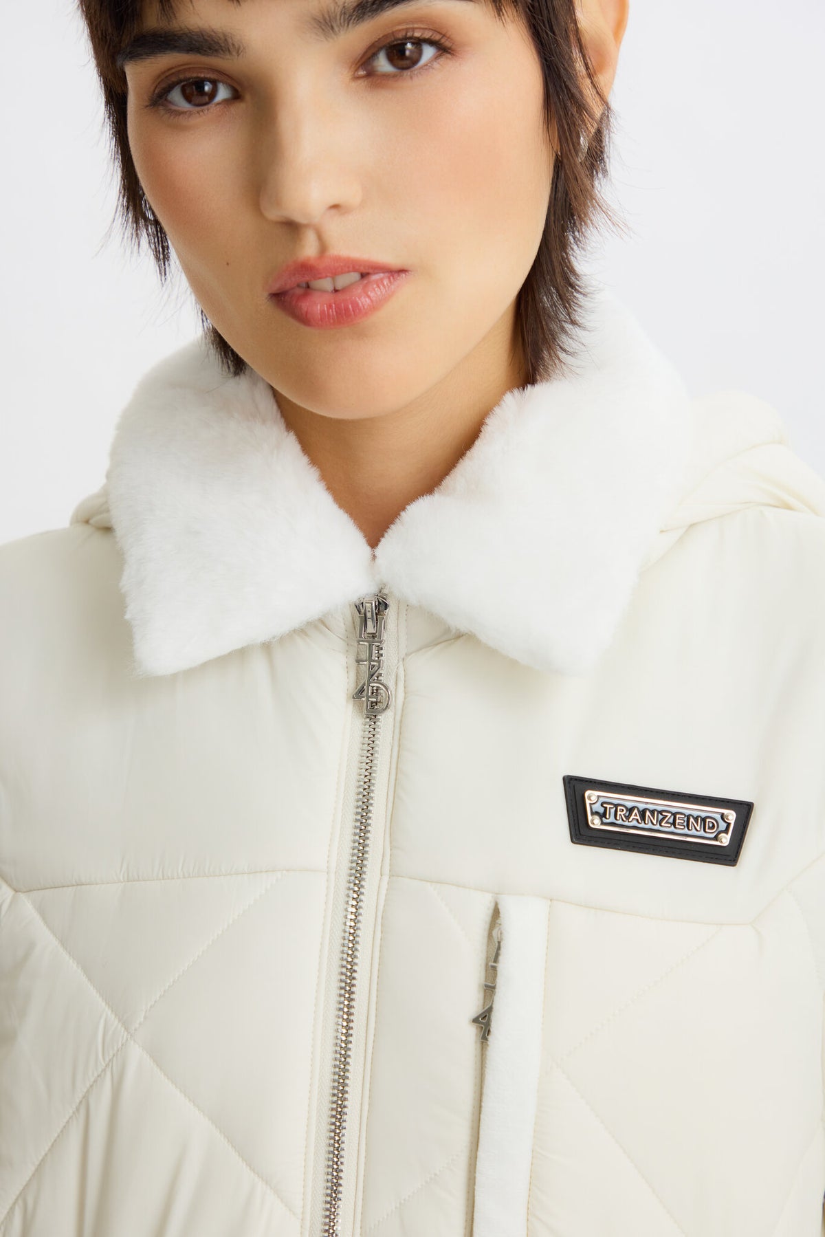 Alpine Puffer Jacket - White - Women - Image 9