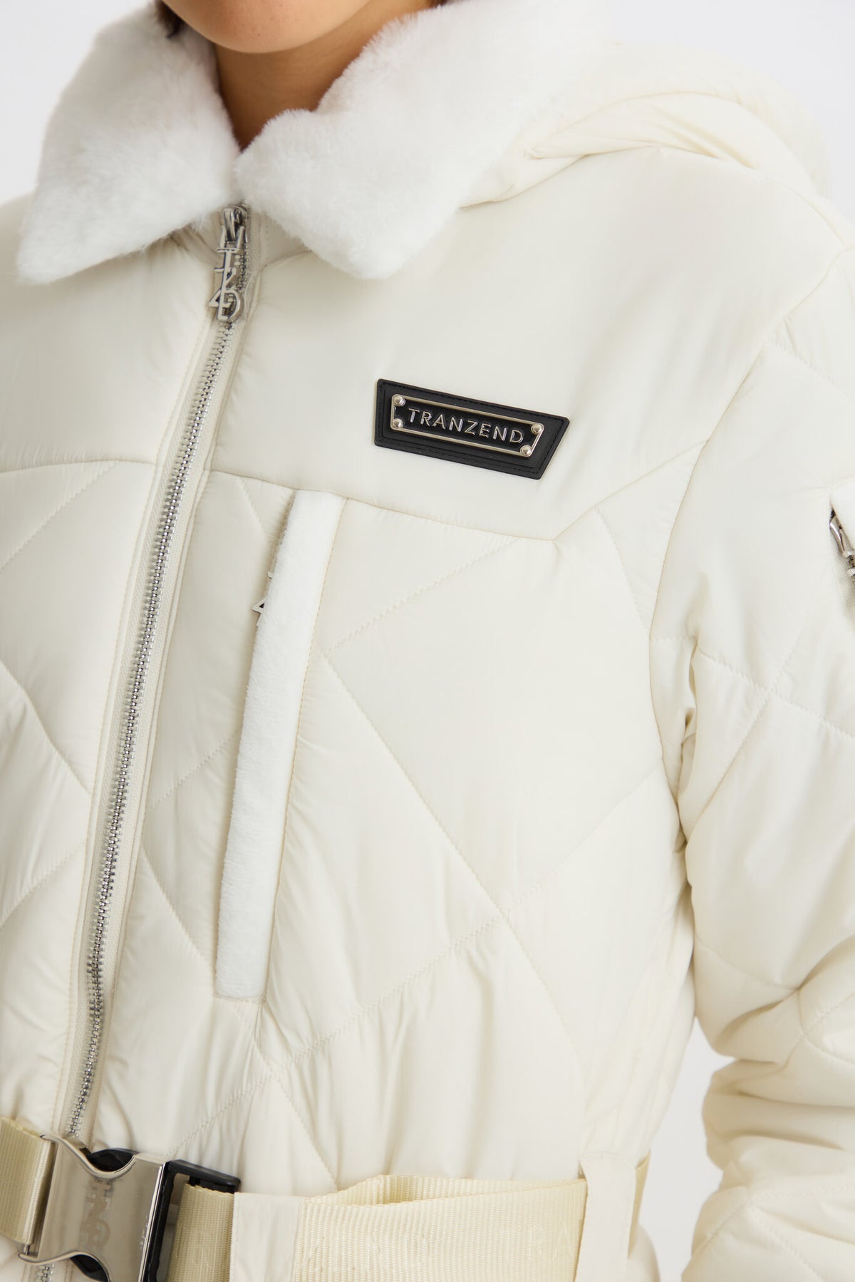 Alpine Puffer Jacket - White - Women - Image 10