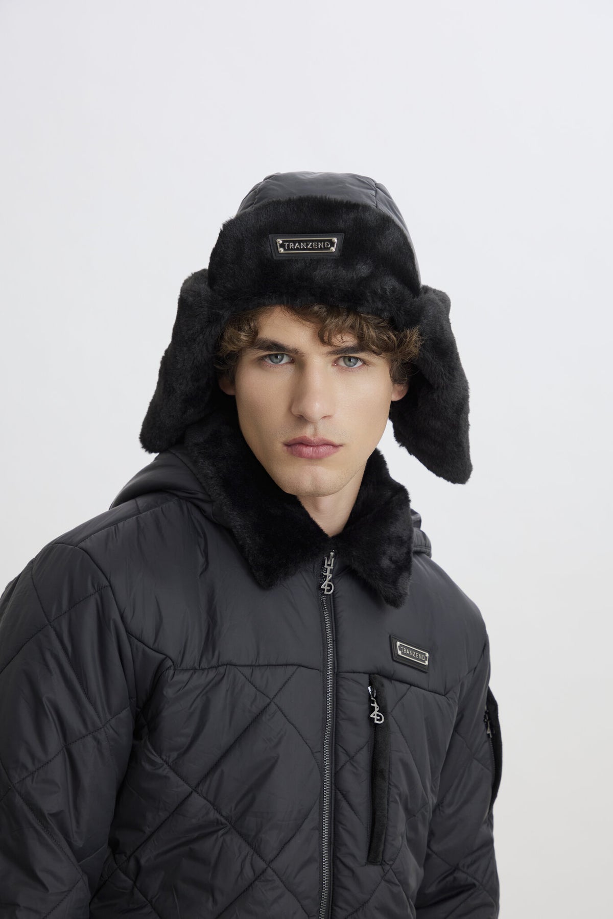 Aviator Hat - Black - Men - Cover