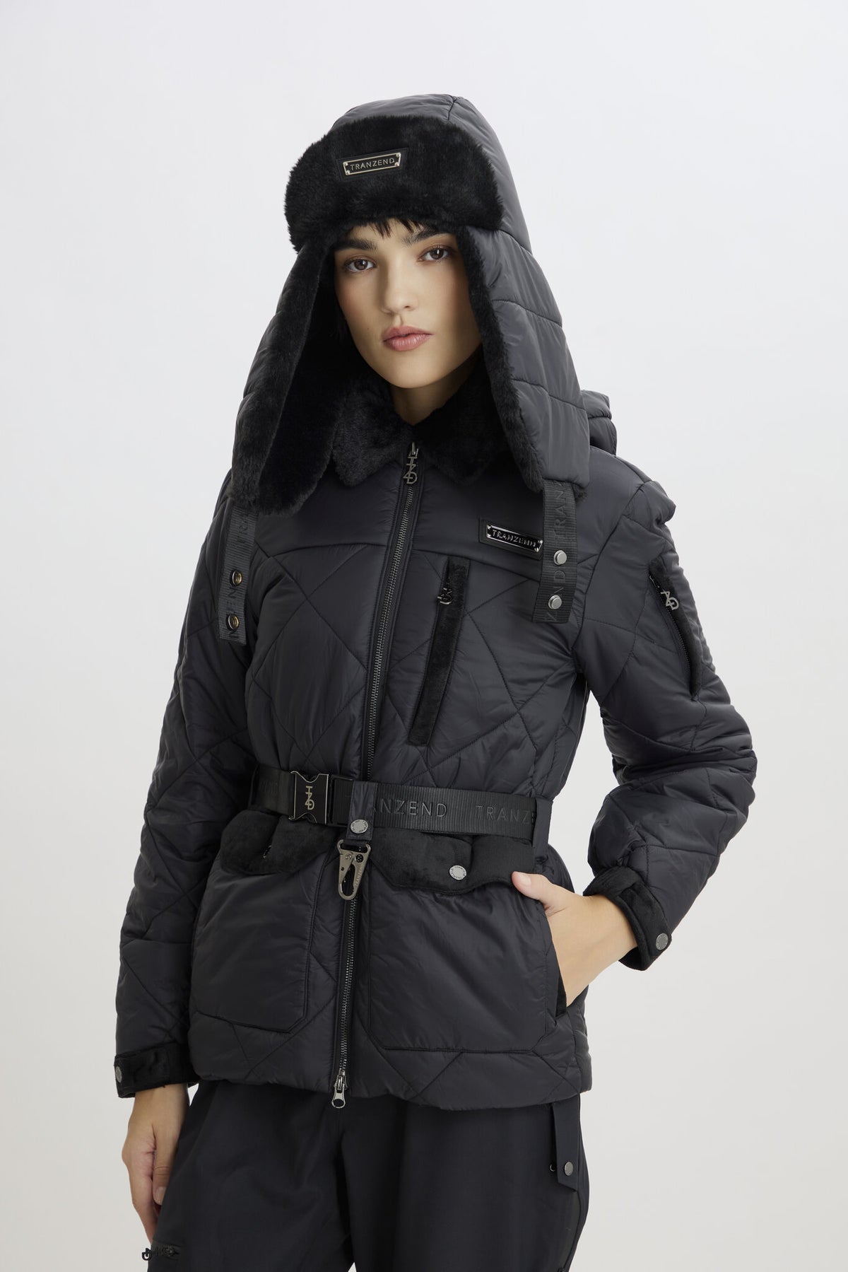 Aviator Hat - Black - Women - Image 13