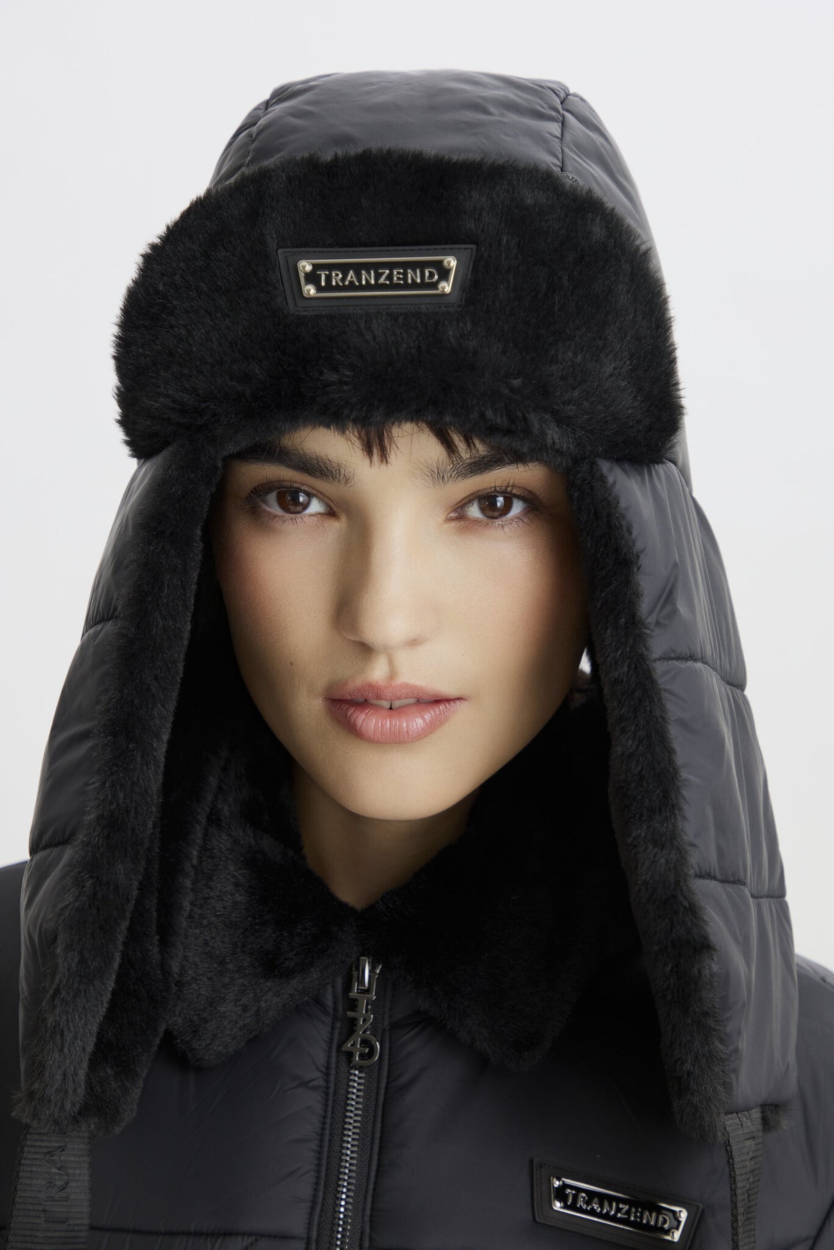 Aviator Hat - Black - Women - Second Image
