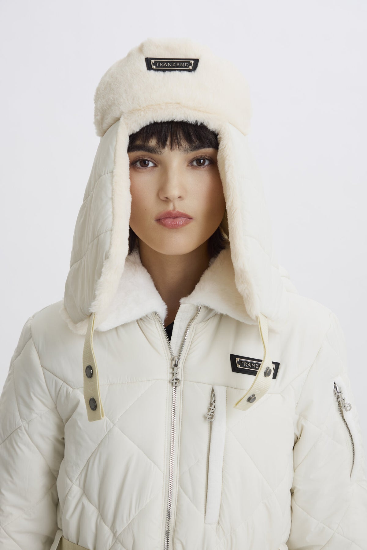 Aviator Hat - White - Women - Image 4
