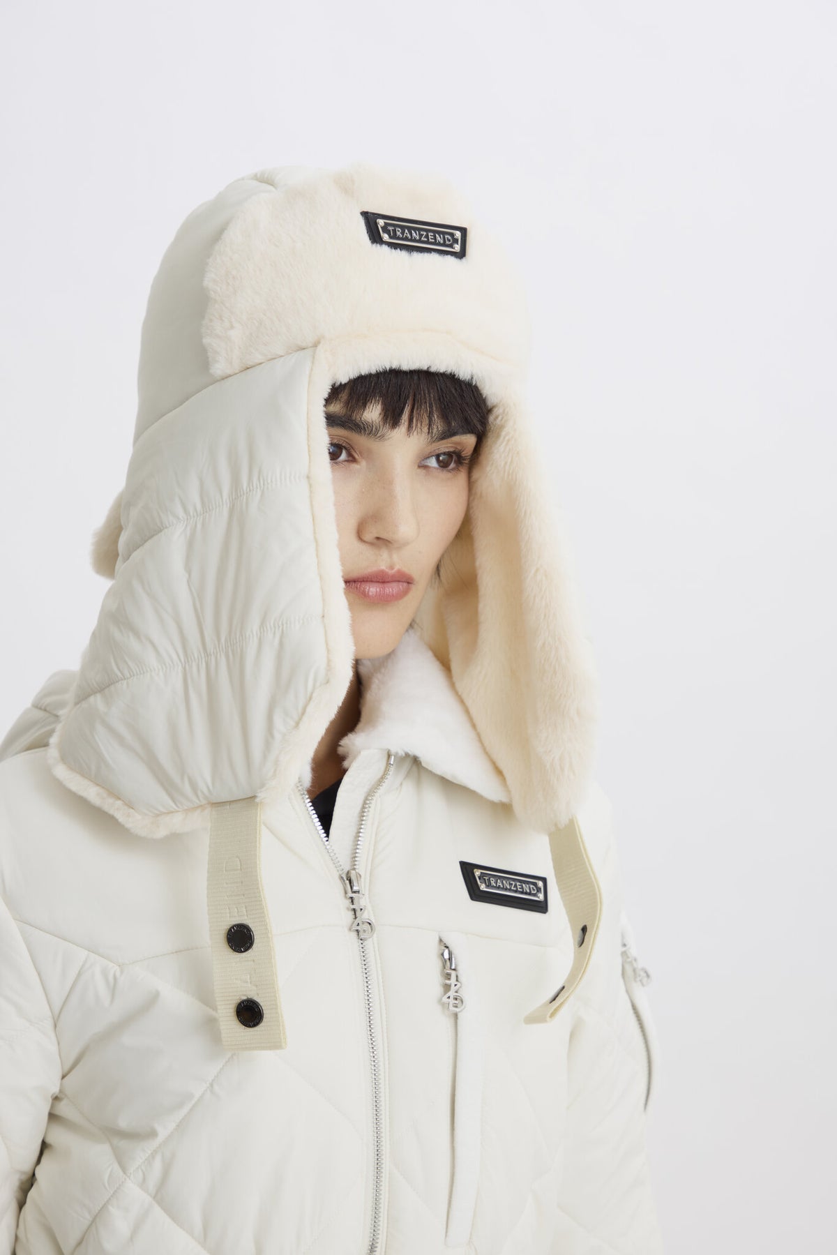 Aviator Hat - White - Women - Image 5