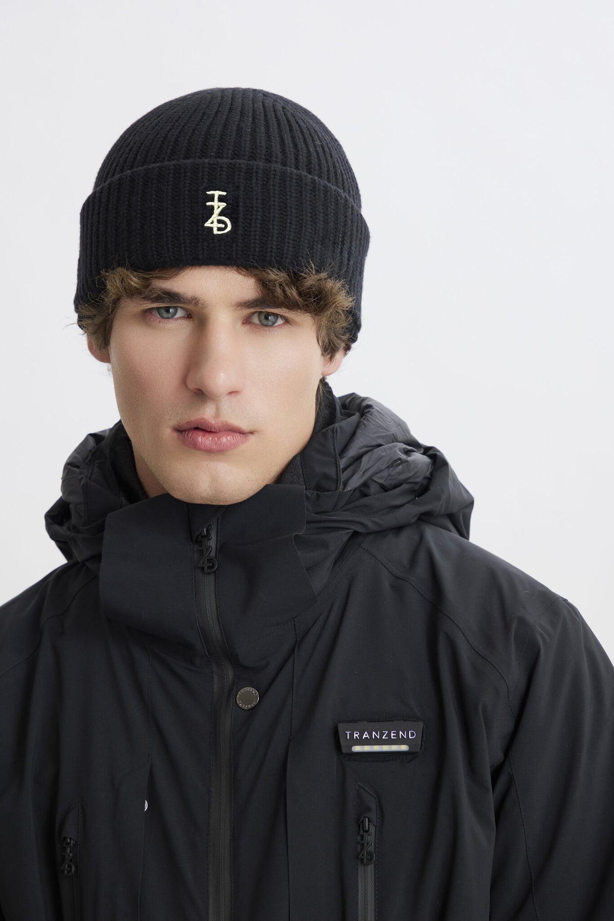 Balaclava Knitted Hat - Black - Men - Image 4