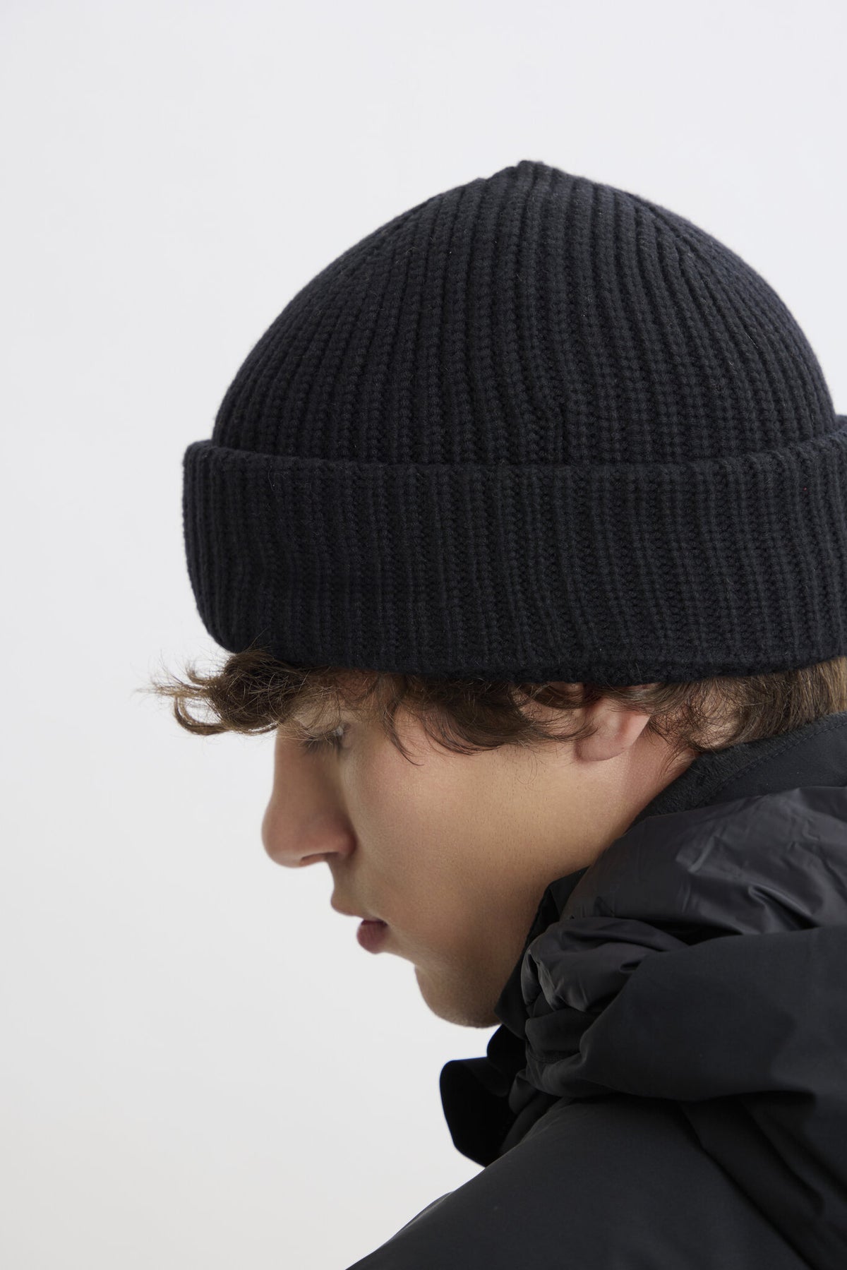 Balaclava Knitted Hat - Black - Men - Image 6