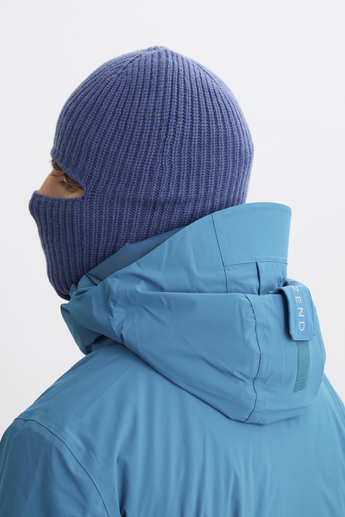 Balaclava Knitted Hat - Navy - Men - Image 7