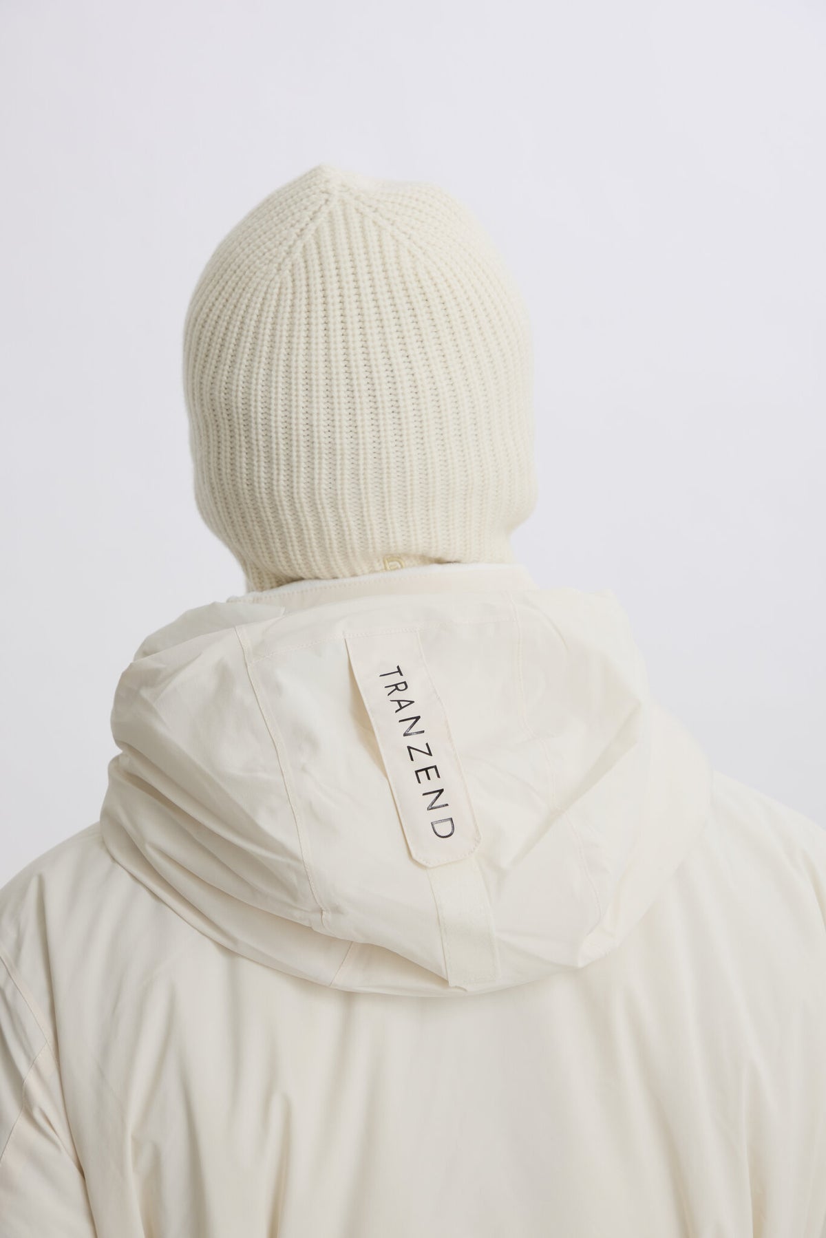 Balaclava Knitted Hat - Beige - Men - Image 8