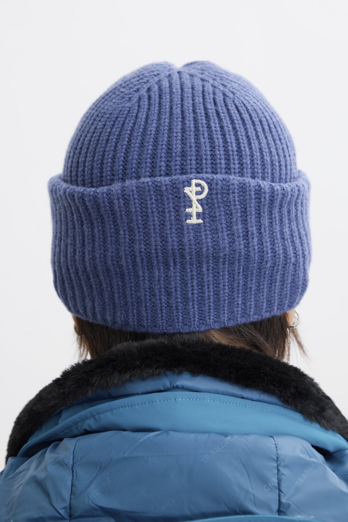 Balaclava Knitted Hat - Navy - Women - Image 8