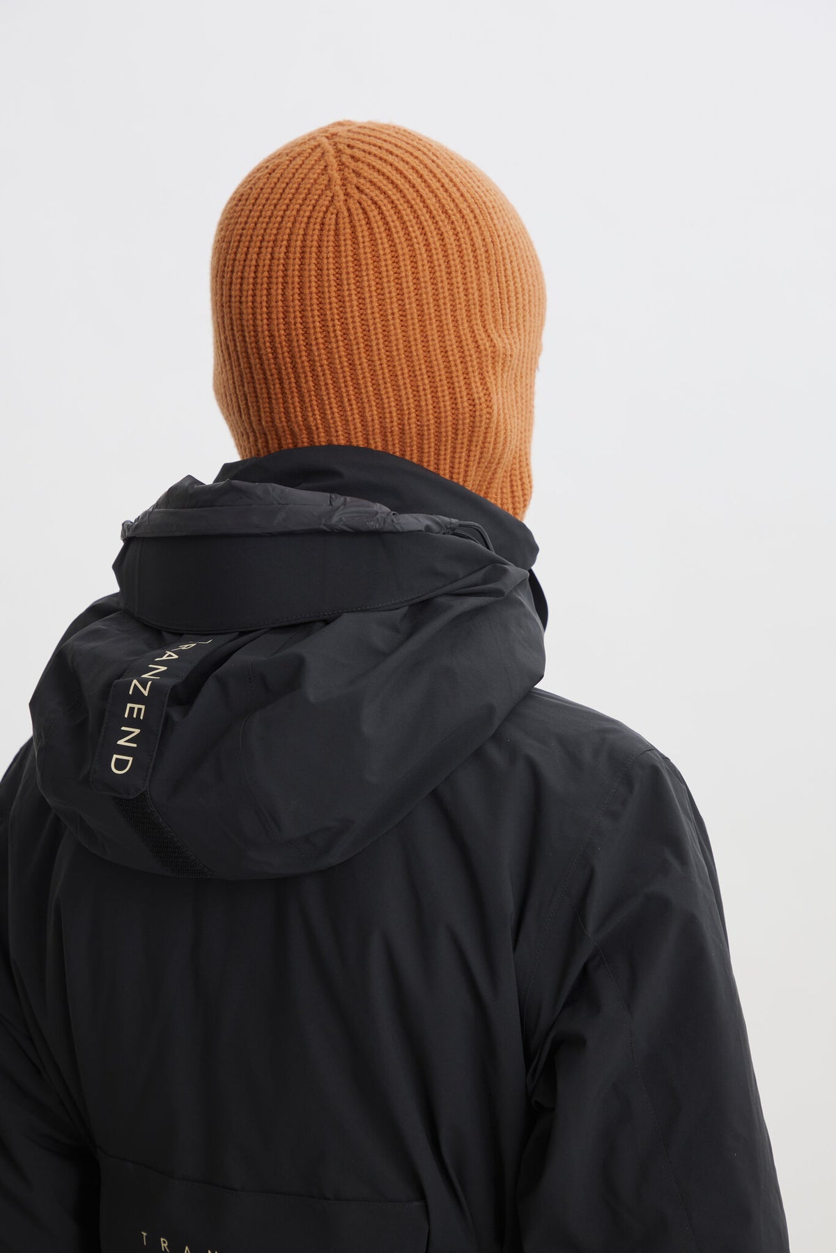 Balaclava Knitted Hat - Orange - Women - Image 7