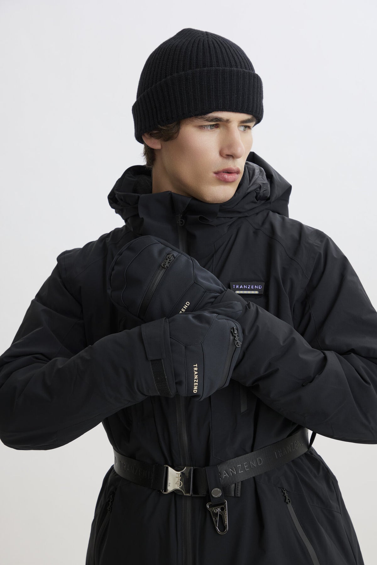 Deft Ski Gloves - Men - Black - Second Image
