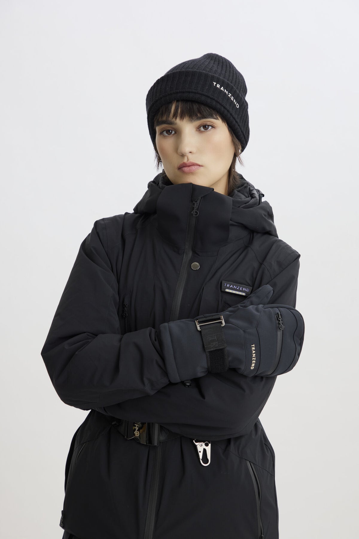Deft Ski Gloves - Women - Black - Image 5