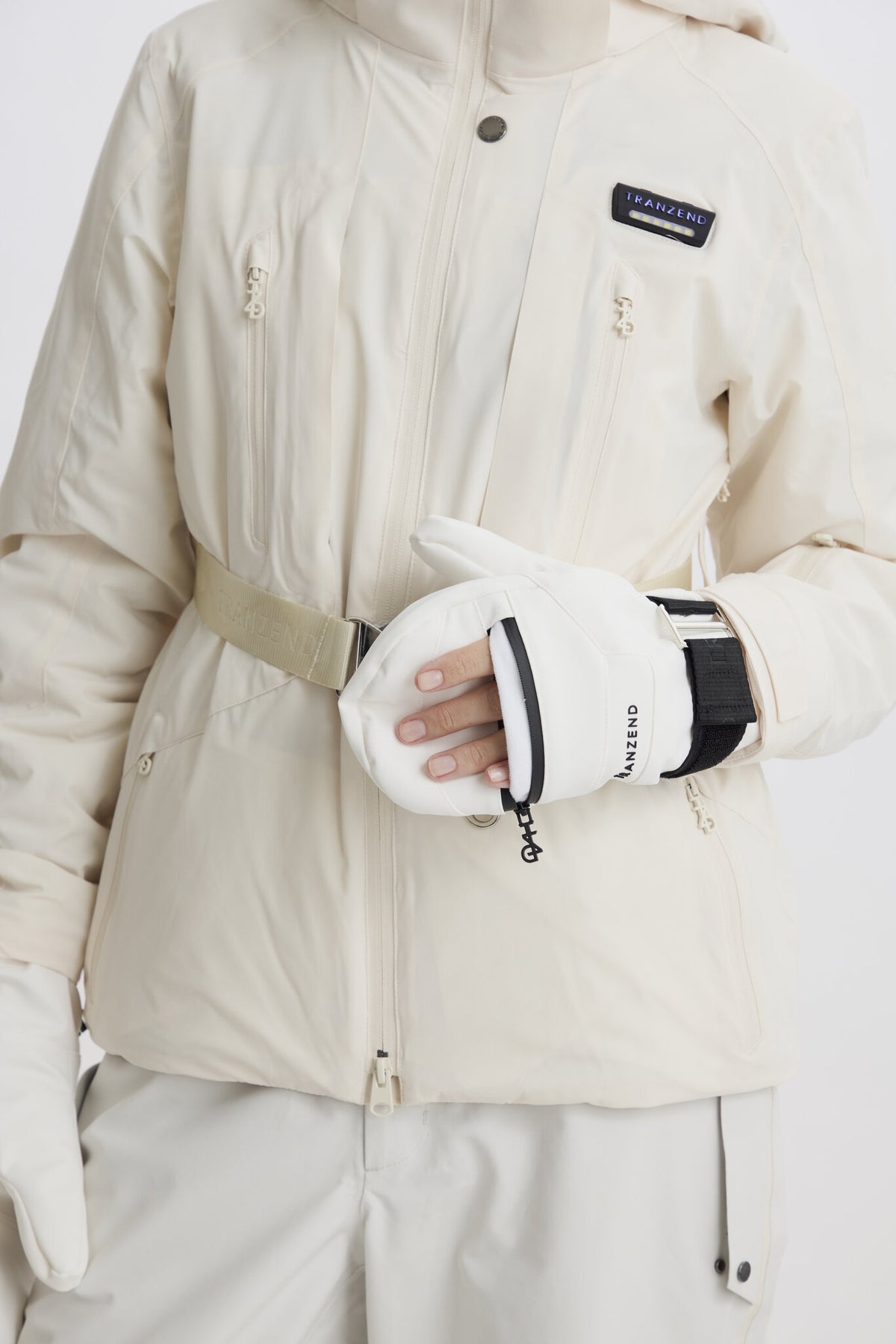 Deft Ski Gloves - Women - White - Second Image