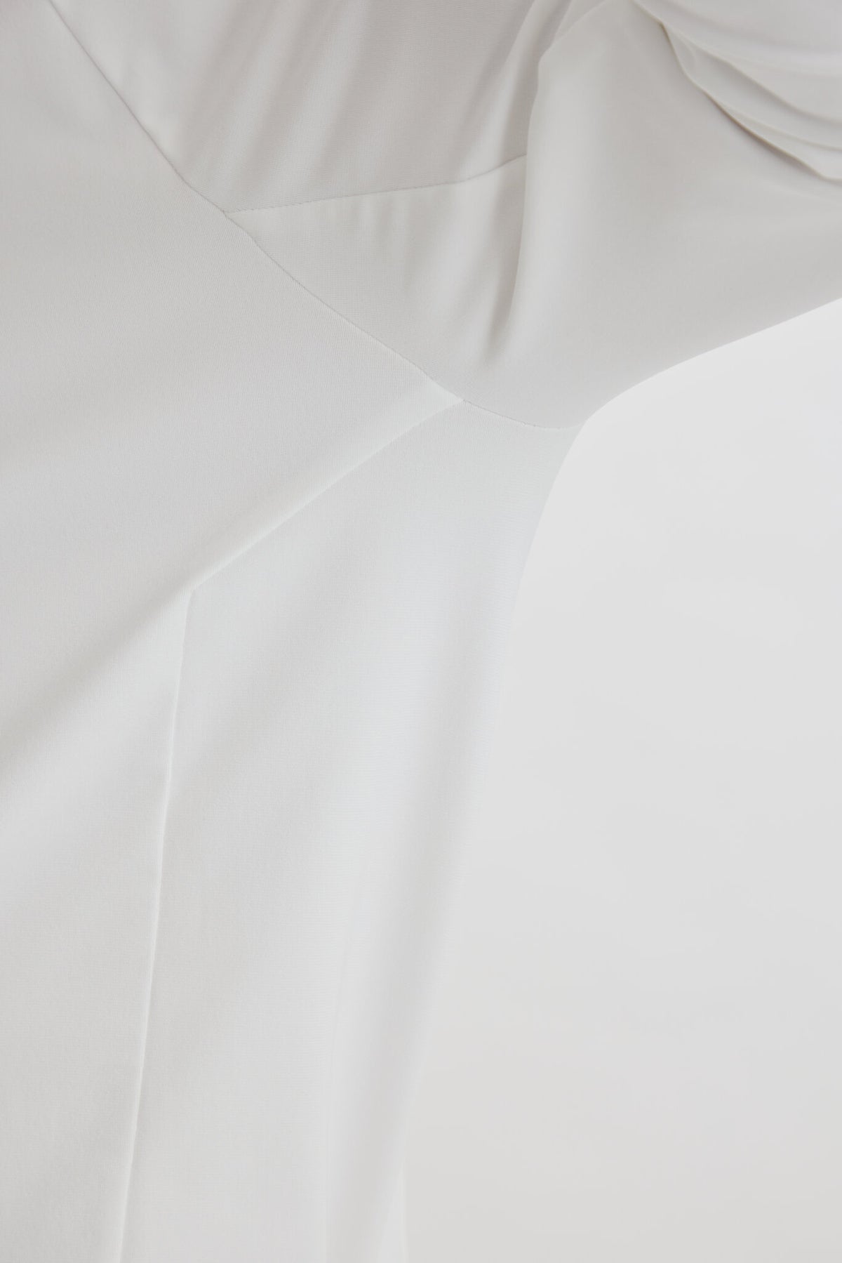 Metal Zip Baselayer - Men - White - Image 7