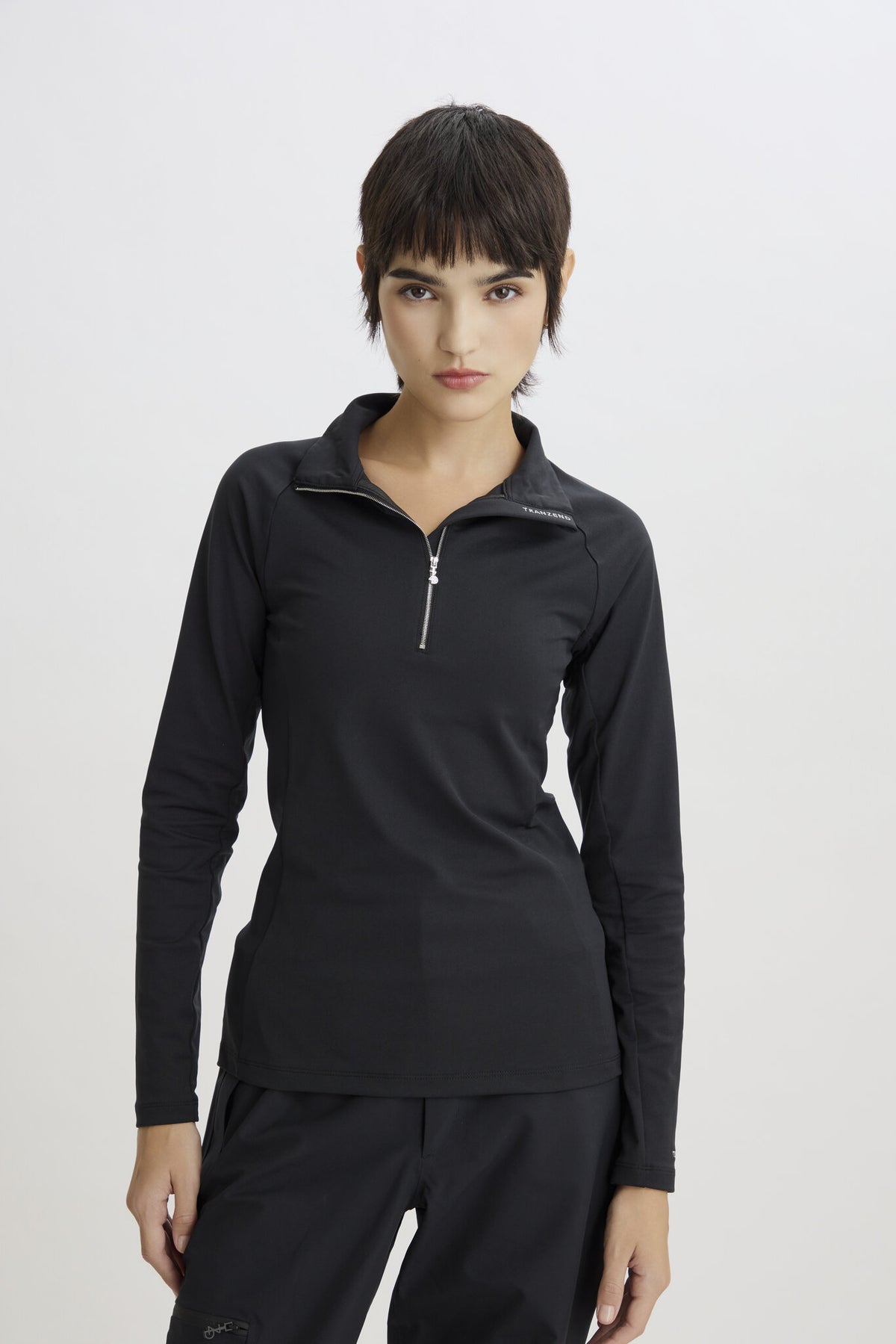 Metal Zip Baselayer - Women - Black - Cover