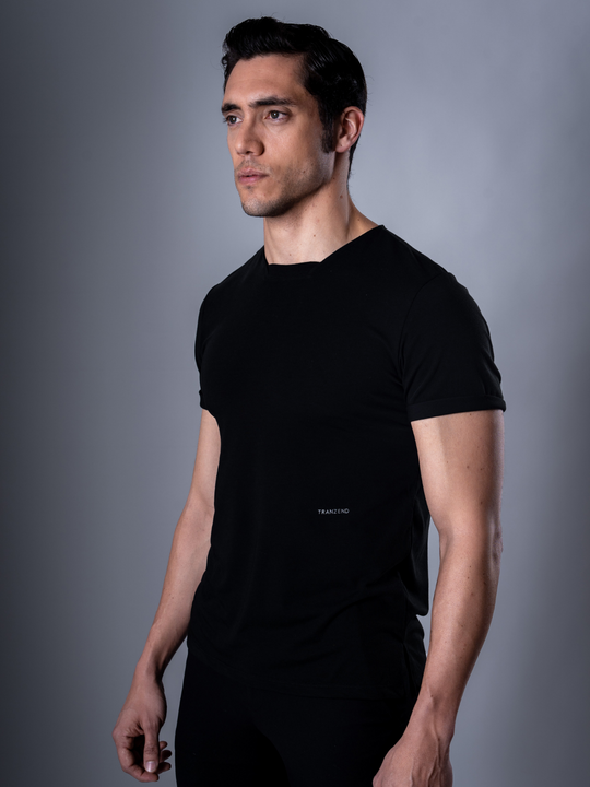 Ultra Tee T Neck Short Sleeve - TRANZEND